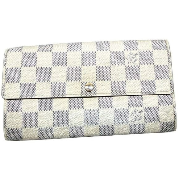 Louis Vuitton Wallet Long White Damier - Picture 1 of 16